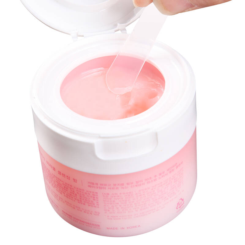 韩国jellyfish水母仙子 玫瑰洁肤卸妆霜 脸部眼唇温和卸妆 无残留不