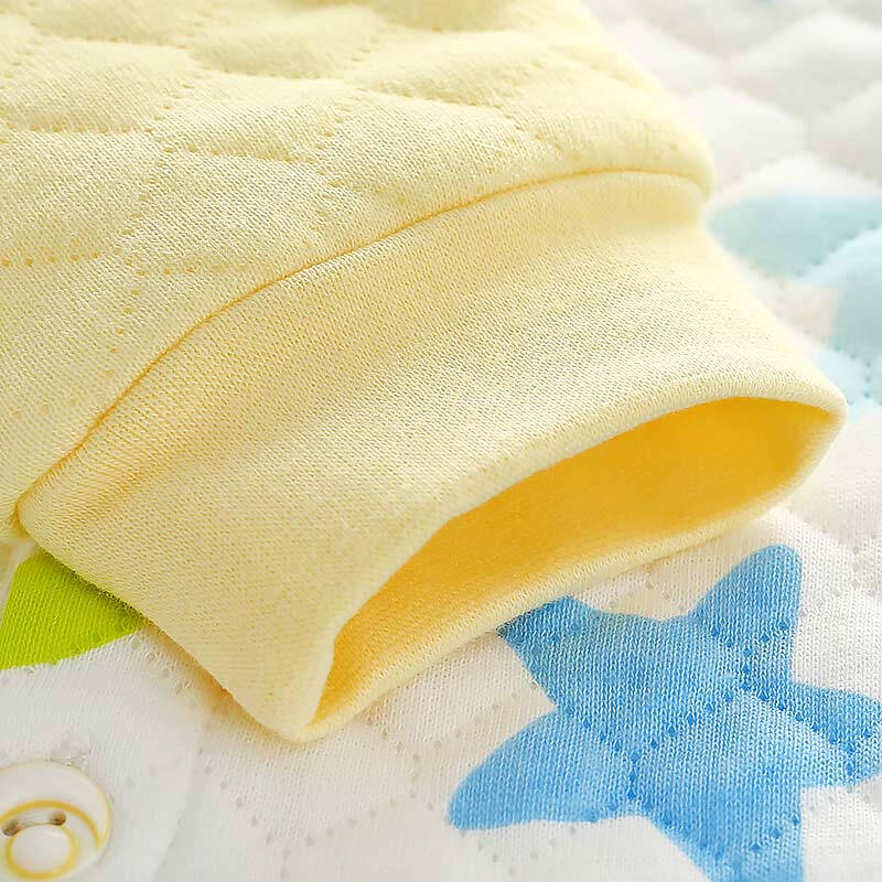 歌歌宝贝婴儿保暖内衣宝宝全棉男女宝宝连体衣春秋冬 婴幼儿哈衣爬服