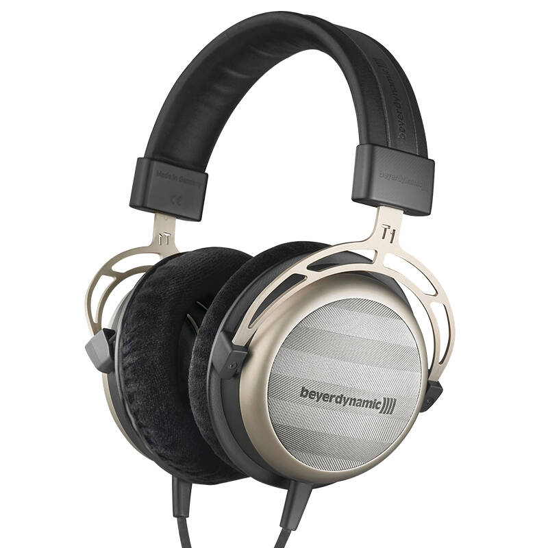 拜亚动力 (beyerdynamic) t1 头戴式特斯拉单元hifi经典旗舰耳机 一代