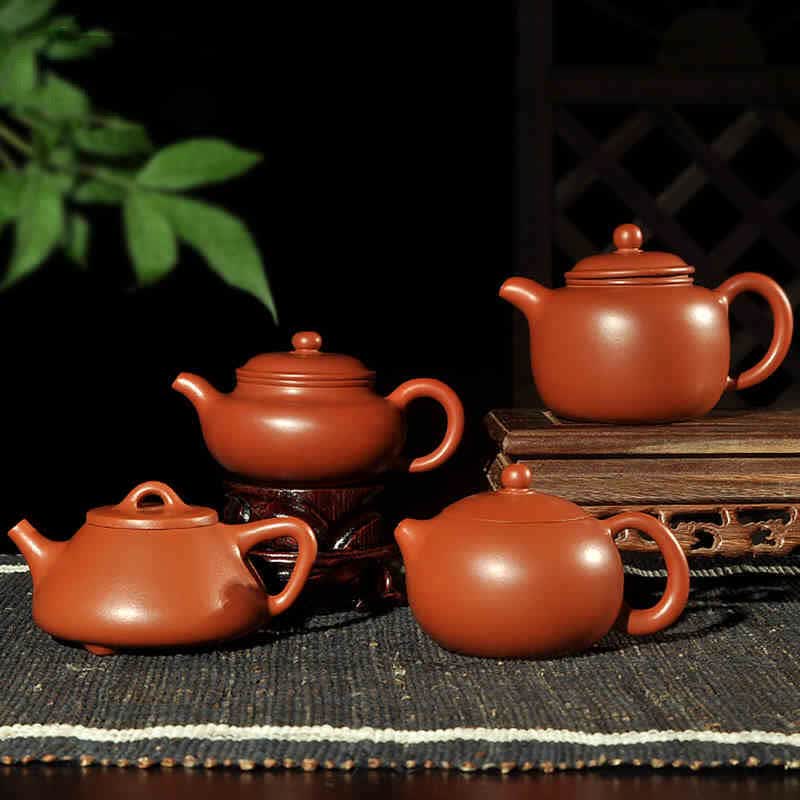 唐丰茶具宜兴紫砂壶西施手工壶原矿朱泥泡茶壶tf-3491 单芳-西施紫砂