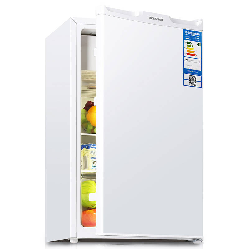 容声(ronshen)bc-100 100升 单门冰箱 家用一级节能 门封保护(珍珠白)