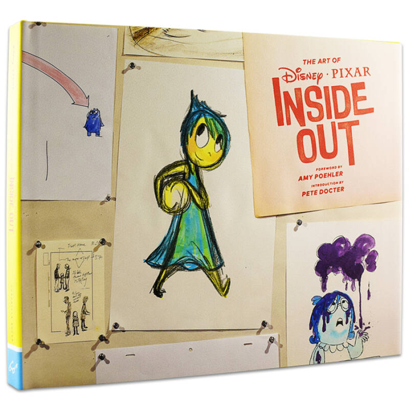 頭腦特工隊動畫原畫設定集 英文原版 art of inside out 精裝現貨