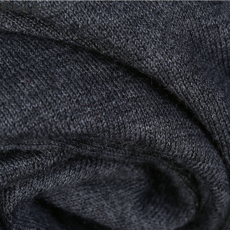 鄂尔多斯 羊绒 秋冬精纺圆领女内衣 纯黑 105