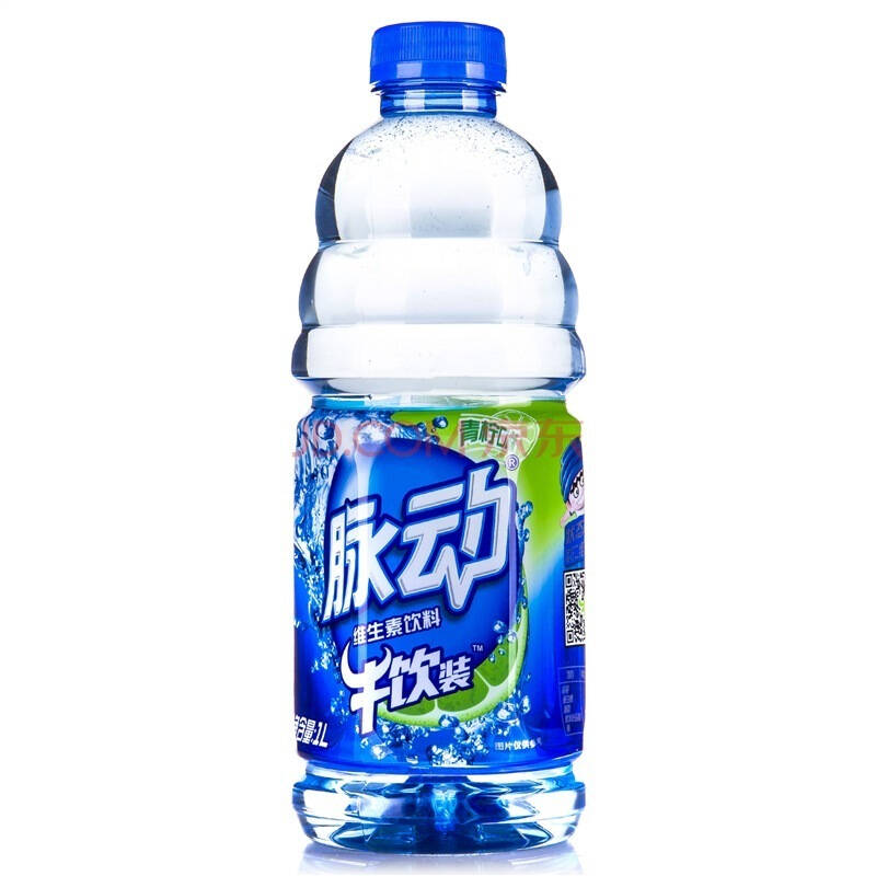 脉动(mizone) 维生素饮料 青柠口味 1l*12瓶 整箱装
