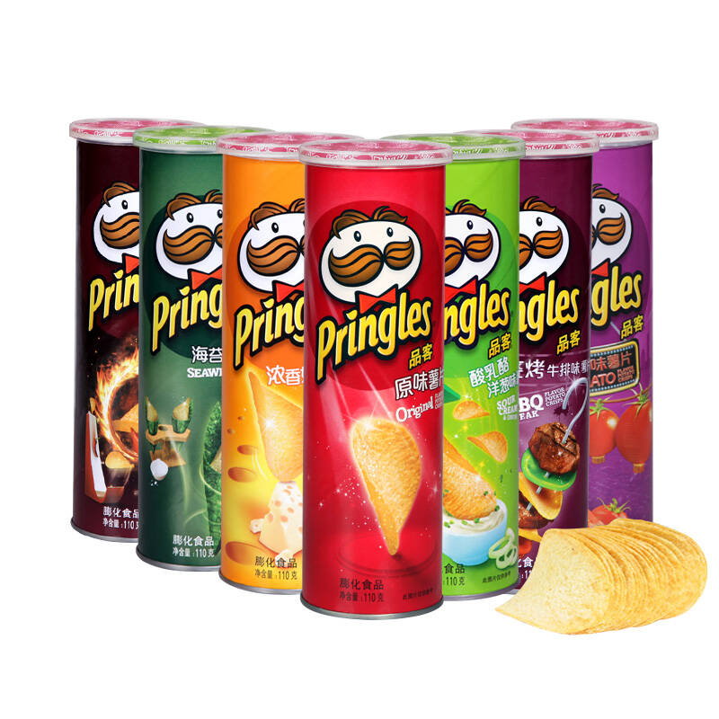 品客(pringles)薯片田园牧场味110g