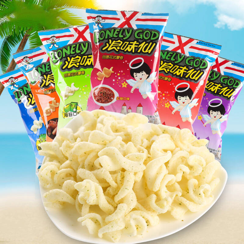 旺旺浪味仙70g 膨化休闲零食品 串烧味 其他