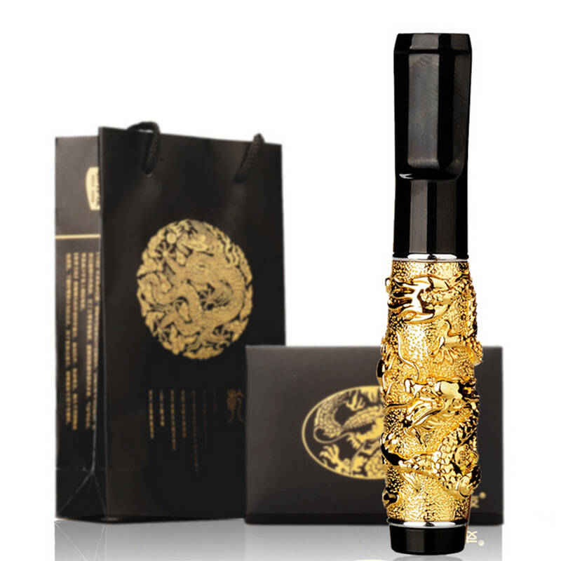 joyo 烟嘴循环过滤可清洗【已替换上架】 银色雕龙