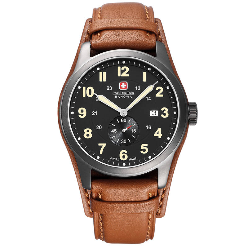 瑞士军表商务休闲石英男表 sm14040jsubrh02