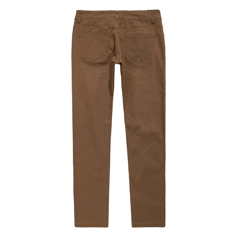 森马 新款女式长裤 韩版显瘦休闲女裤 打底女裤子 大码女装 深卡其 31