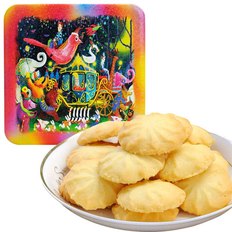 克努特canute 原味曲奇饼干160g 自营