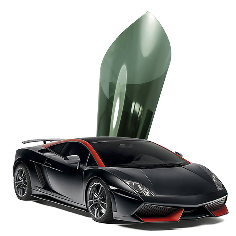 v-g24侧后挡中绿色 纳米陶瓷隔热膜 汽车贴膜 汽车膜防爆膜太阳膜