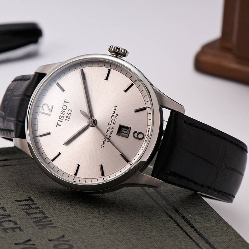 天梭(tissot)手表 杜鲁尔系列机械男士手表t099.407.16.037.00