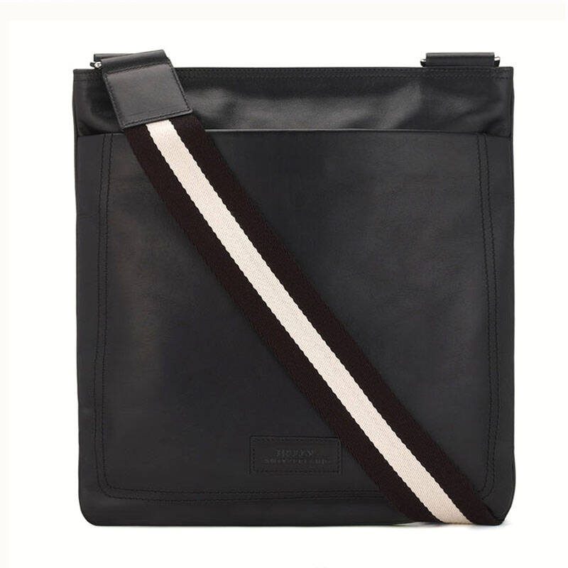 巴利bally男包 巴利男士单肩包 斜挎包 terino 黑色 黑色