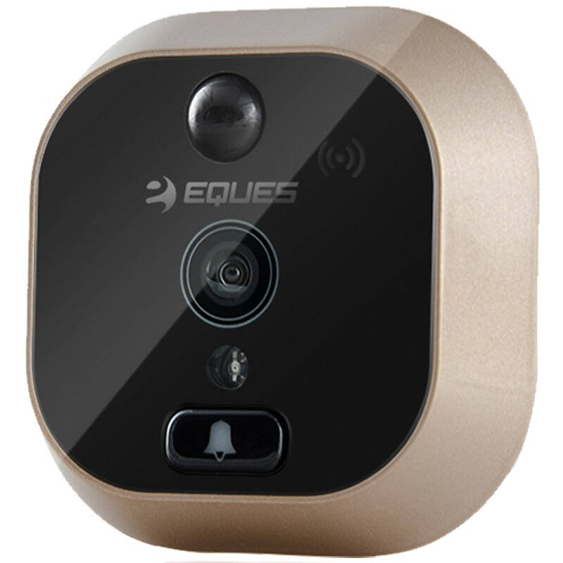 移康智能(eques)a21 智能wifi猫眼 叮咚wifi可视门铃 家庭安防手机app