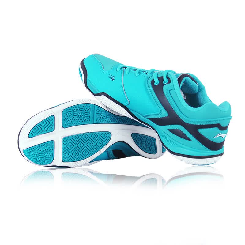 lining李宁羽毛球鞋男士款运动鞋训练鞋aytj041减震防滑 j051蝴蝶蓝