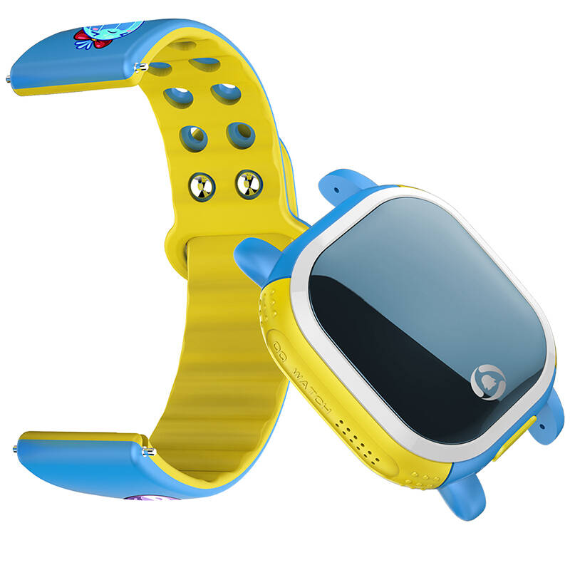 腾讯儿童 电话手表(蓝色) 智能手表可拍照定位通话 学生儿童防丢失