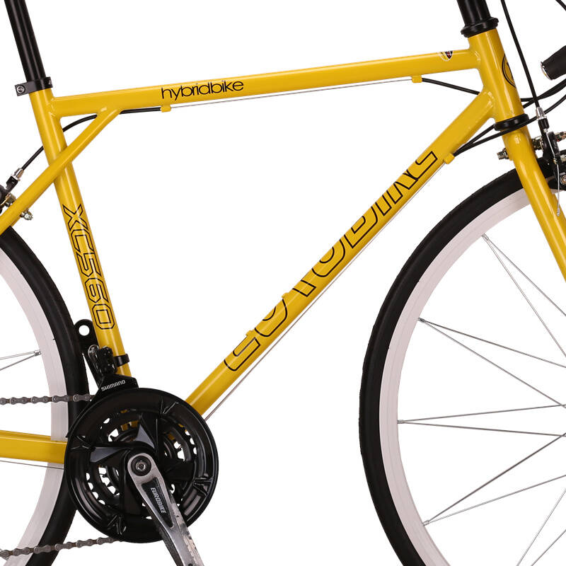 欧拜克xc560 越野公路车 男女款禧玛诺变速公路车自行车山地跑车21速