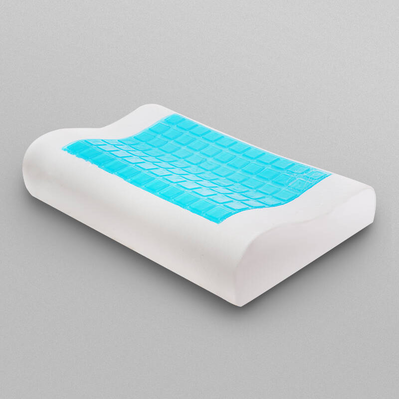 双温伦水凝胶夏凉记忆枕头慢回弹夏天枕头护颈椎枕护颈枕芯单人夏学生