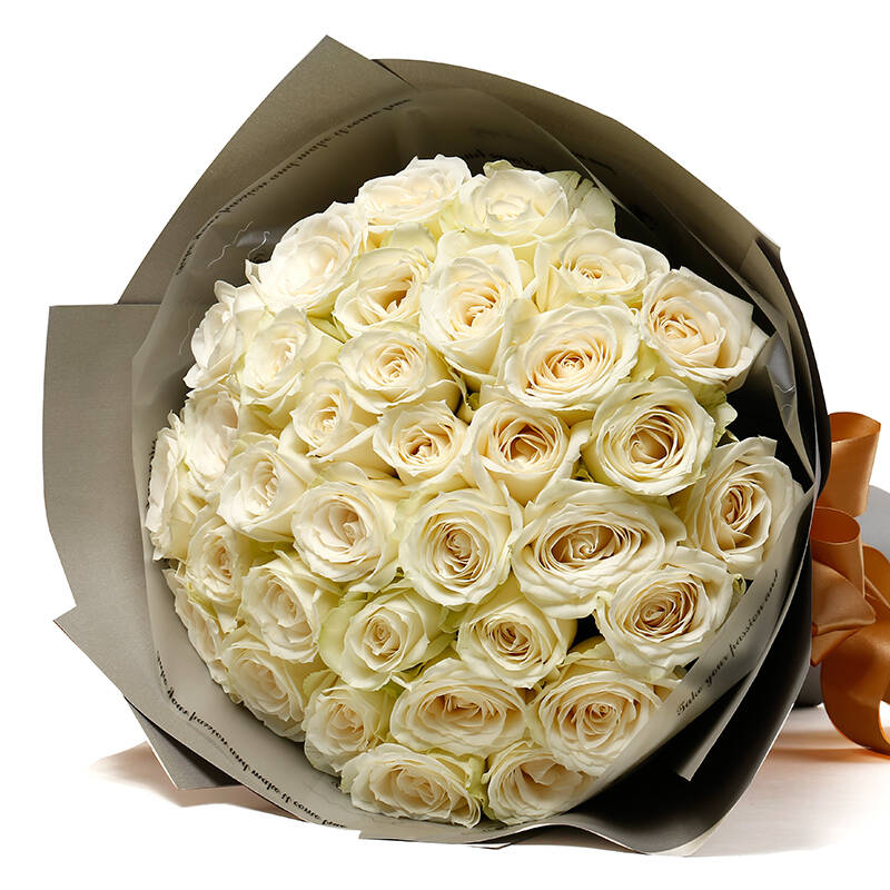 爱尚鲜花速递 33朵玫瑰花鲜花花束【可指定日期送达】鲜花快递 送女友