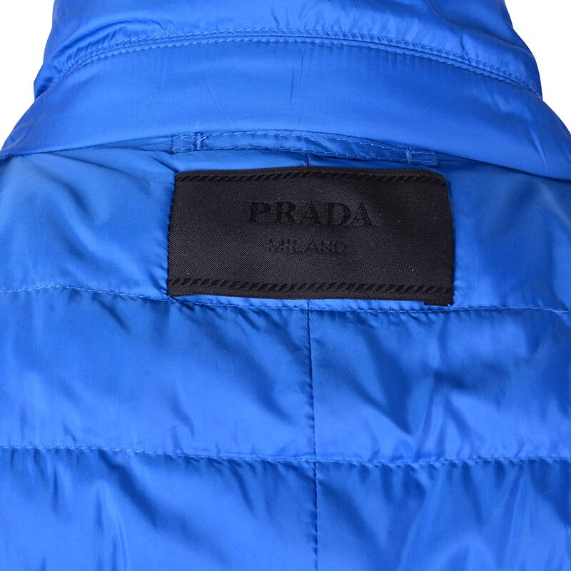 prada 普拉达 男士钴蓝色羽绒服 厚外套上衣 sgh798 1id1 f0215 48/m