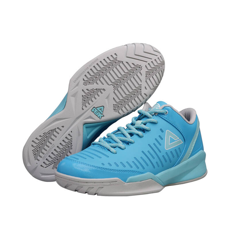 匹克篮球鞋男2015秋款帕克二代简版休闲运动鞋e51153a 水瓶蓝 39