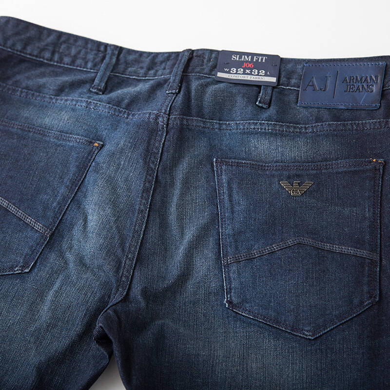 阿玛尼 armani jeans男士牛仔裤b6j839e15蓝色 30