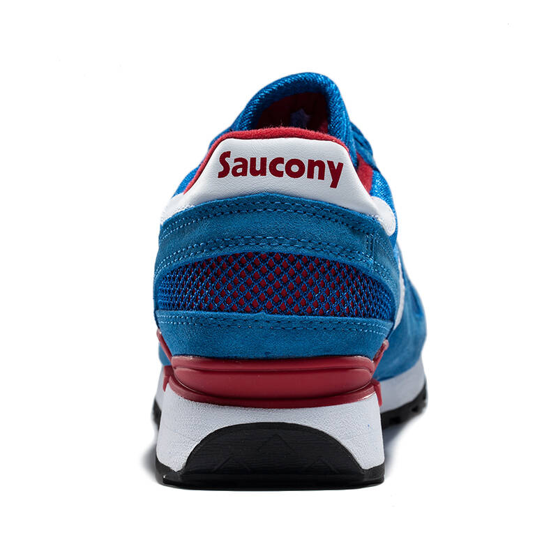 saucony圣康尼 shadow original 复古跑步鞋 男 s2108-b 蓝/白 41