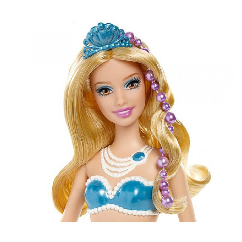 barbie芭比娃娃珍珠公主之芭比娃娃 朋友生日礼物女孩 3款可选 bdb47