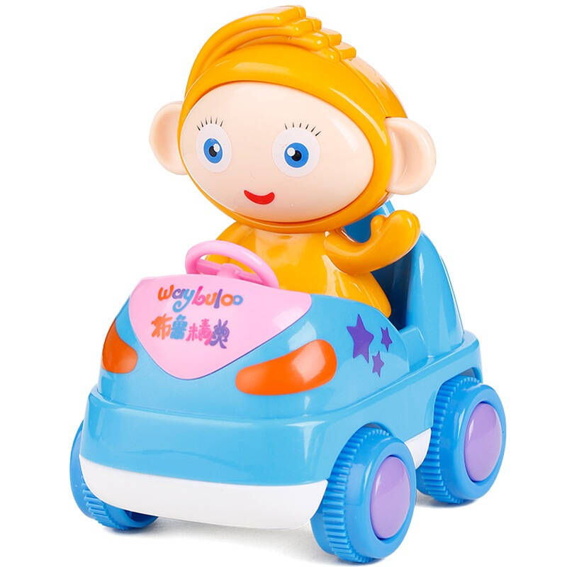 【京东超市】贝恩施(beiens)布鲁精灵 儿童惯性卡通玩具车 耐摔益智