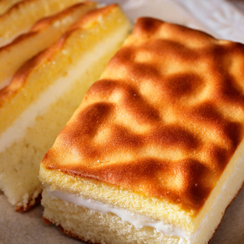 【来伊份】奶香浓郁 夹心软蛋糕 虎皮蛋糕250g