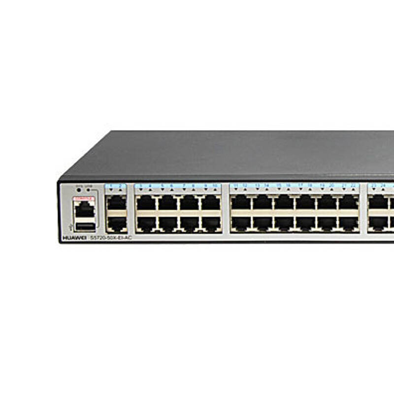 华为(huawei)s5720-52x-ei-ac 48口全千兆三层核心交换机