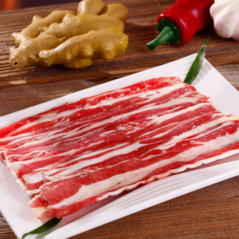 福成美食家 腹部肥牛片 (原切) 250g