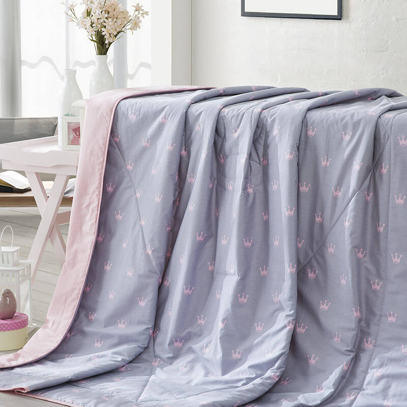 lovo 罗莱公司出品 夏被时尚皇冠全棉夏被200*230cm