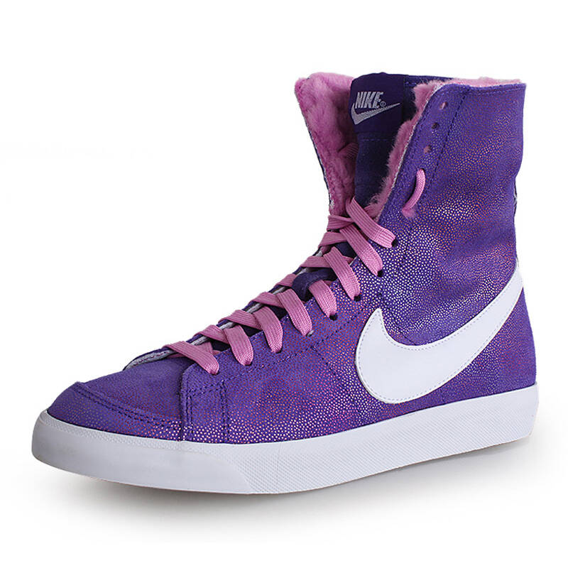 nike/耐克blazer high 冬季新款女子運動鞋休閒高幫板鞋反毛皮 585561