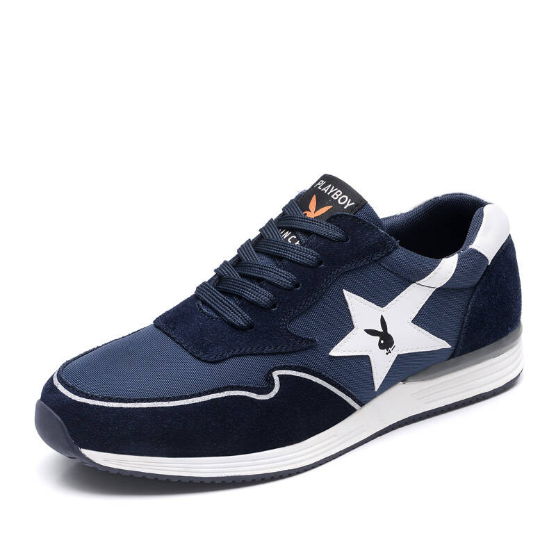 花花公子(playboy) 男鞋运动鞋时尚百搭潮流跑步鞋运动休闲鞋舒适慢跑