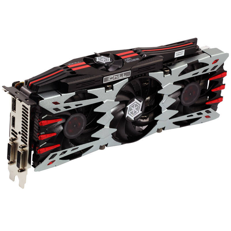 映众(inno3d)gtx970 ultra冰龙超级版 ichill 1228/7000mhz 4gb/256