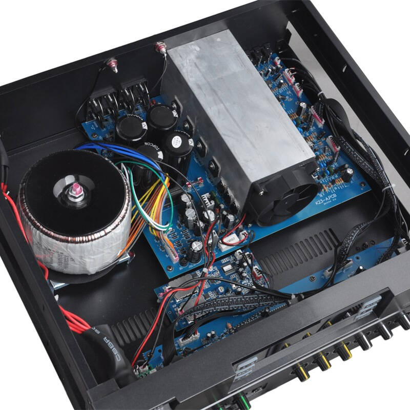 申士(snsir)av系 功放 ktv卡拉ok大功率 hifi数字av功放机 电视电脑卡