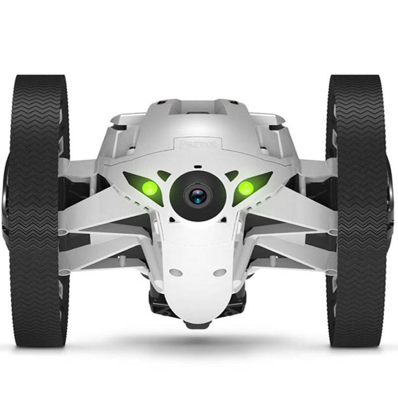 派诺特(parrot)minidrones jumping sumo 智能弹跳车 白色 派诺特新款
