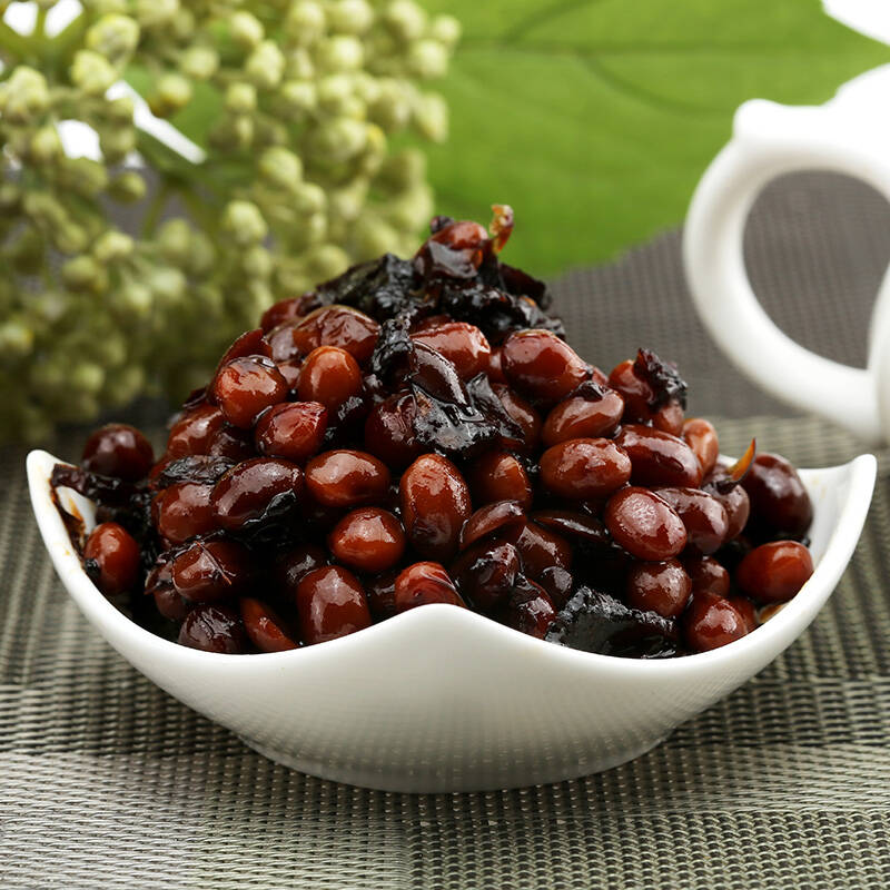 【上海特产】功德林素食笋干烧黄豆 新鲜笋干加上黄豆 特制秘烧 上海