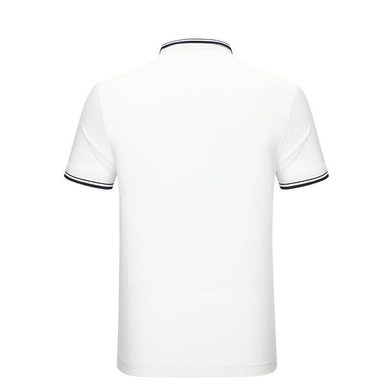 鲨鱼兄弟 shark boy polo衫 男装商务休闲翻领丝光棉polo衫 s210 白色