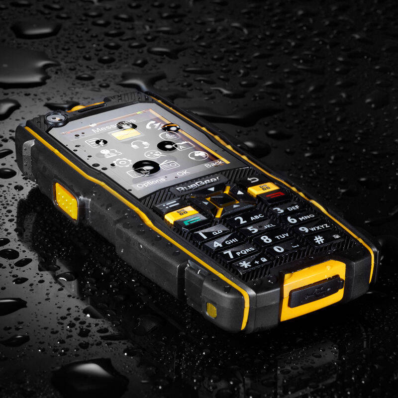 朗界(ruggear)rg922 三防手机 双模单待 联通2g/移动3g 黄色 户外运动