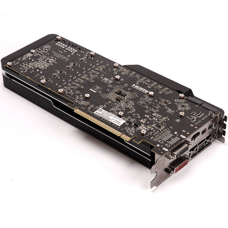 讯景(xfx)r9 280 3g黑狼 933/5000mhz 3g 384bit gddr5 显卡【图片