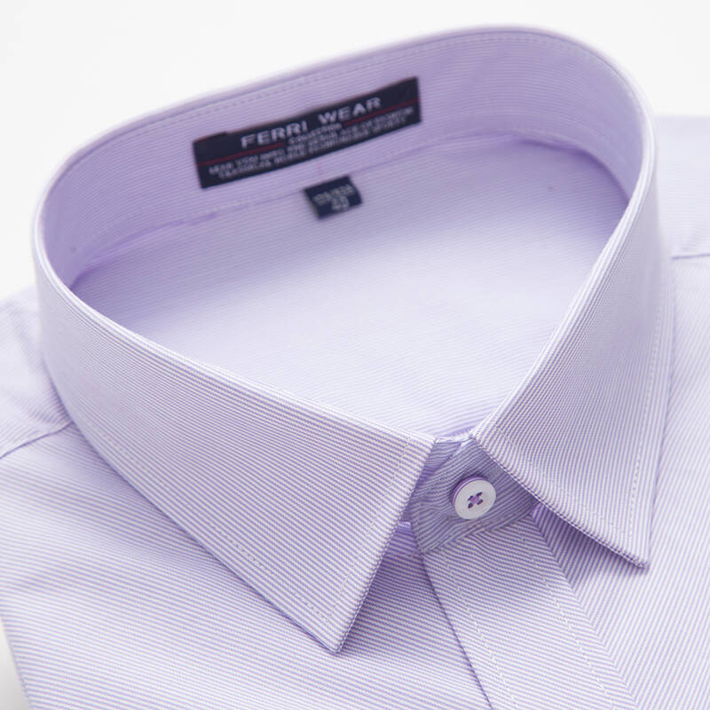 杉杉集团菲莱威尔秋装新款长袖衬衫男纯棉商务休闲男装