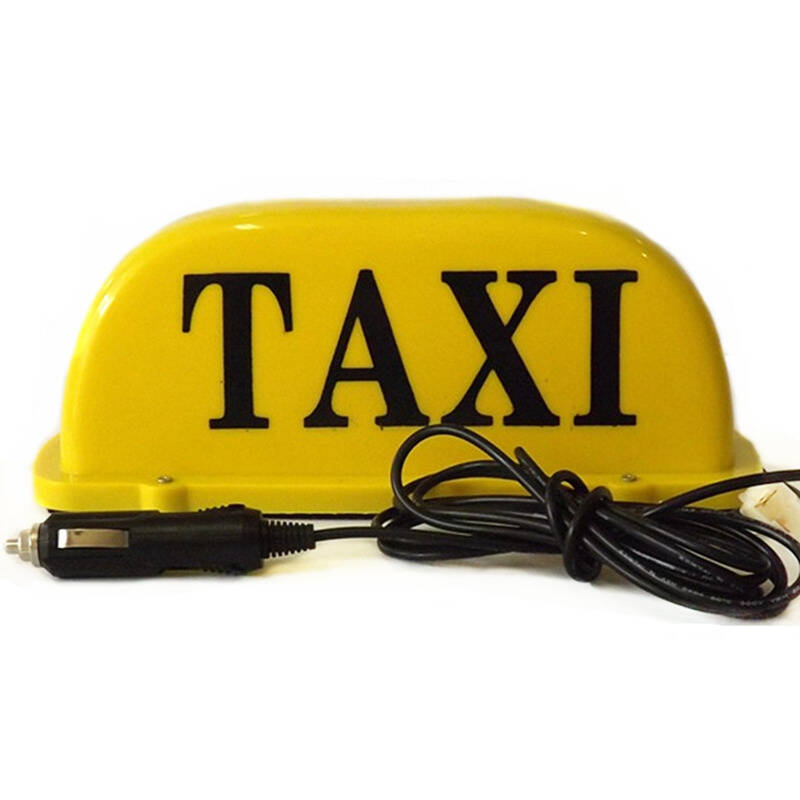 苏亚锐 出租车顶灯 的士车顶灯 的士冒 磁铁吸顶灯 黄色taxiled款带