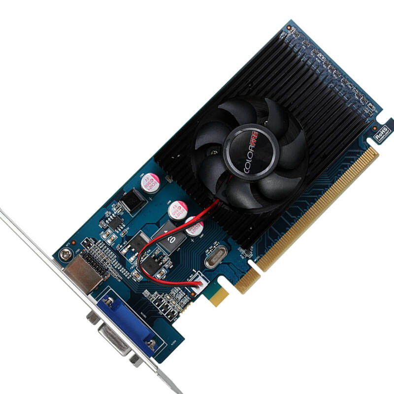 镭风(colorfire) r5-230 速甲蜥 1g显存 ddr5 pci-e显卡