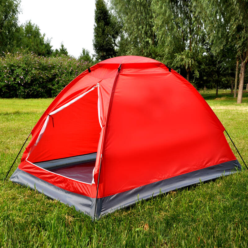 诺可文(rocvan)a080 两人三季单层二人休闲帐篷 红色