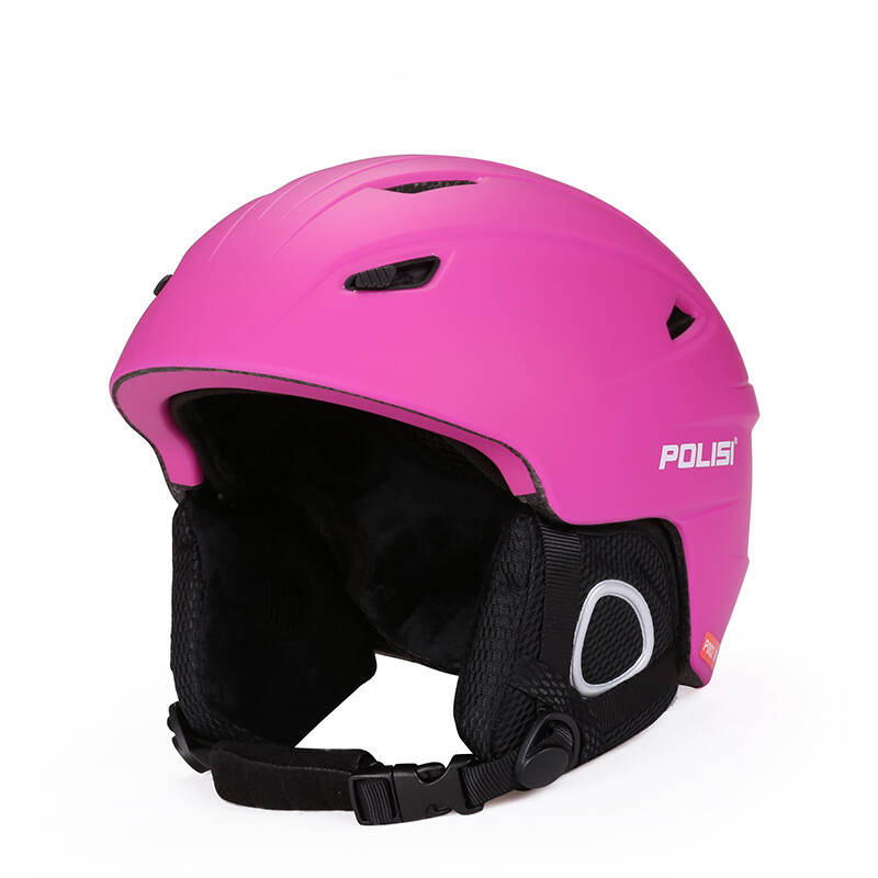 polisi 滑雪头盔 男女款户外运动安全防护头盔 摩托车电动车骑行抗