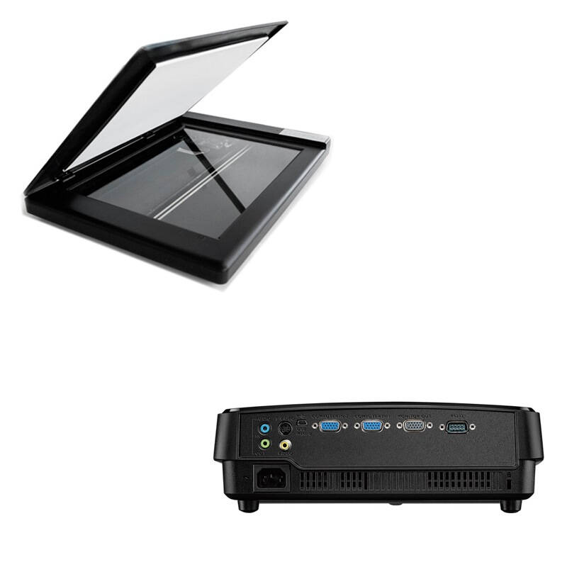 明基(benq)ms3081 投影仪& 明基(benq)5560c 轻薄高速平板扫描仪 钢琴