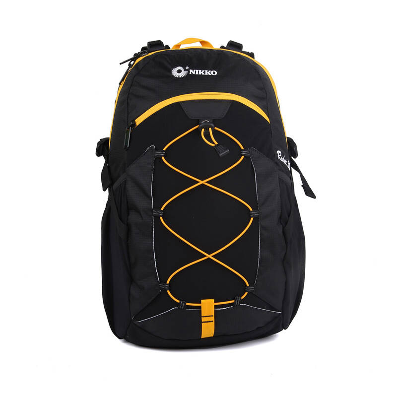 日高(nikko)户外双肩男女旅游登山包电脑背包30l nk-2400 001黑 30l