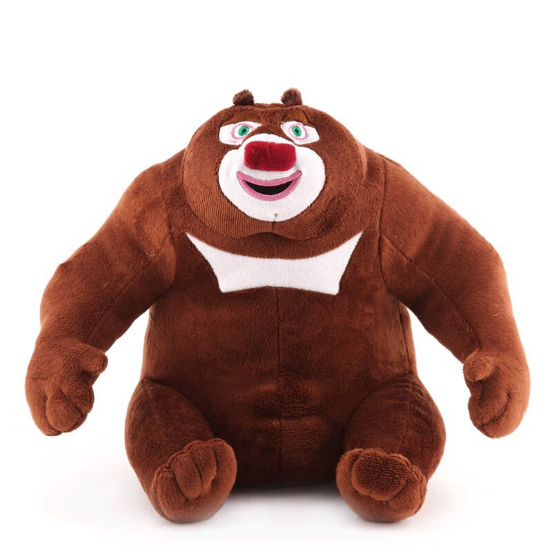 熊出没 boonic bears 毛绒玩具公仔 熊大中号坐姿 30cm